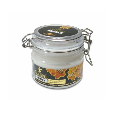  . S&C Natural Honey Crema Para el Cuerpo Con Polen de Abeja y Jalea Real 200 mL