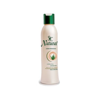 .S&C Natural Crema Hidratante con Aloe Vera 300 mL
