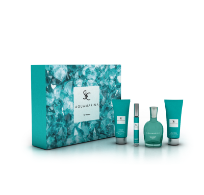 Estuche de Perfumería S&C Aguamarina