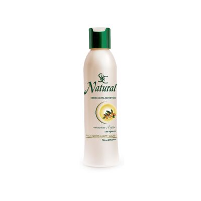 .S&C Natural Crema Ultra-Nutritiva con Aceite de Argán 300 mL