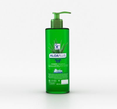  S&C Aloa Plus Shampoo with Aloe Vera Extract 400 mL