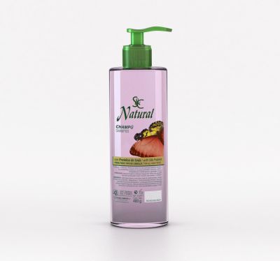 S&C Natural con Proteína de Seda-Champú 400 mL